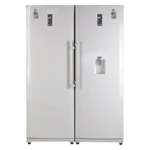 یخچال فریزر کلور مدل FNT-101 استیل خش دار